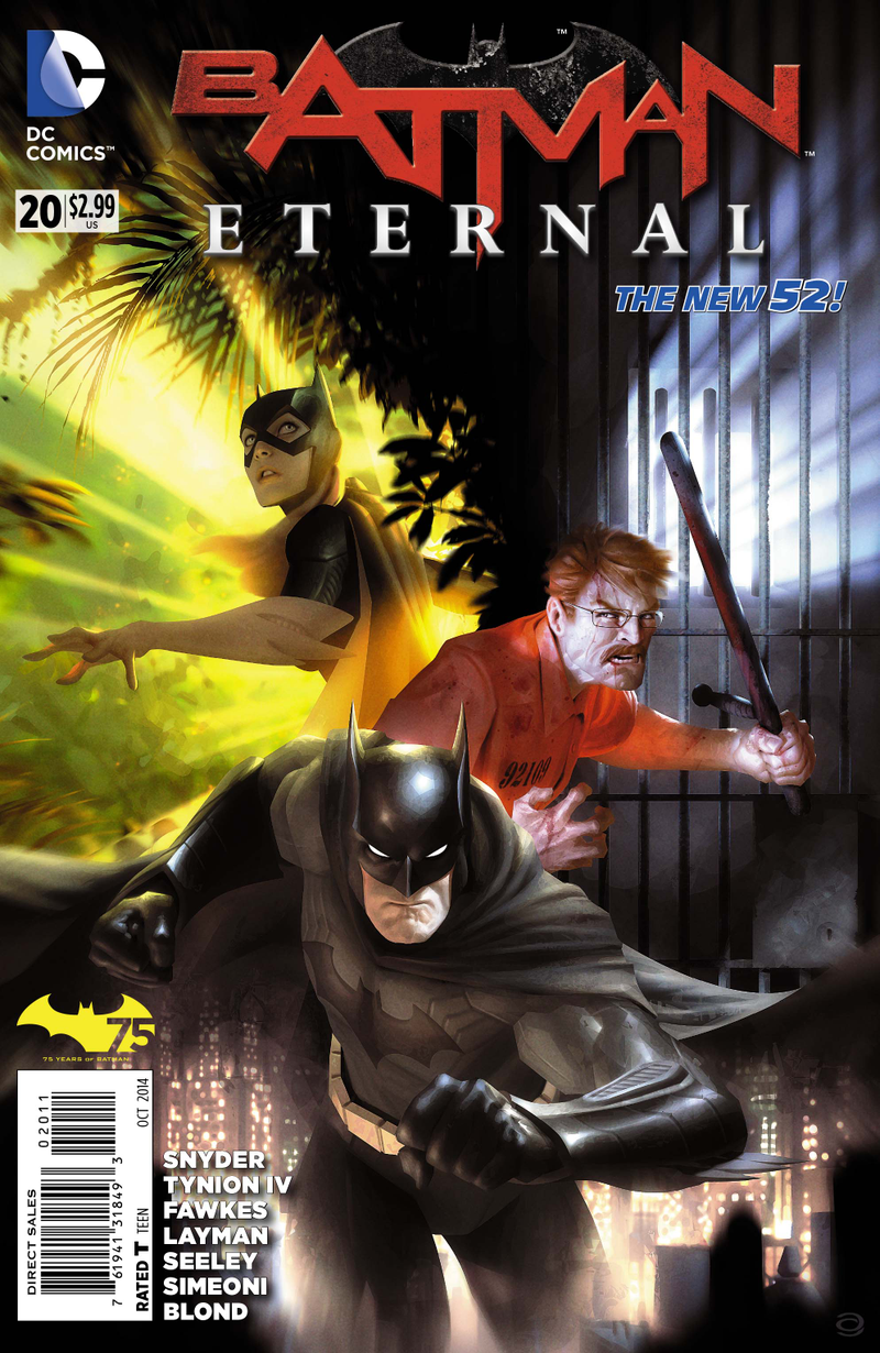 Illustration for article titled Exclusive DC preview: The Dark Knight partners with Killer Croc in Batman Eternal #20